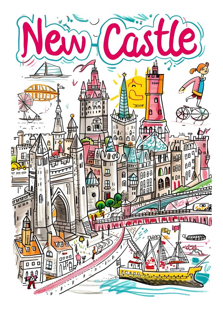 TT5 Trendy Travel Poster Printed | Premium Waterproof & Tear Resistant Full Colour Posters
