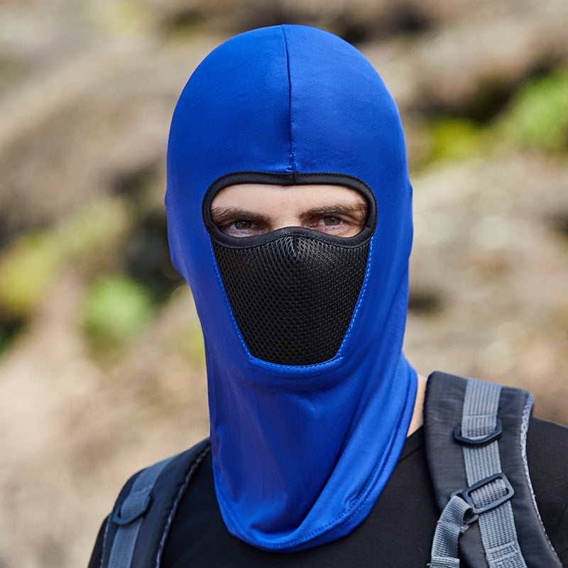 Summer Sun Protection Riding Mask Outdoor Motorcycle Bicycle Headscarf Wind And Dust Face Towel Tactical Headgear