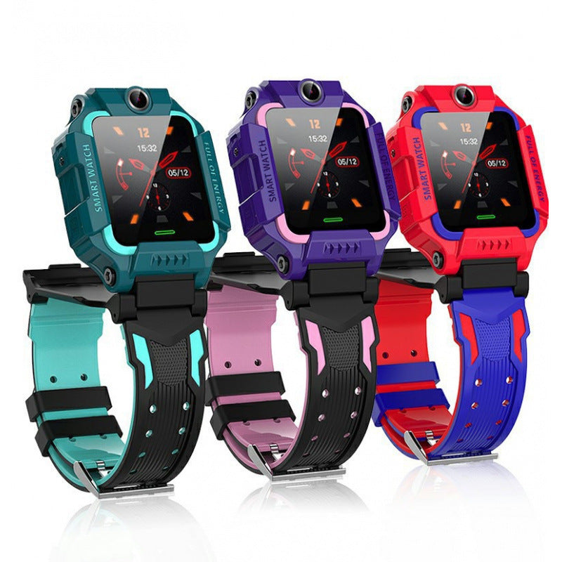 Children's Smart Phone Watch Waterproof Q12 English Multi Language GPS Positioning
