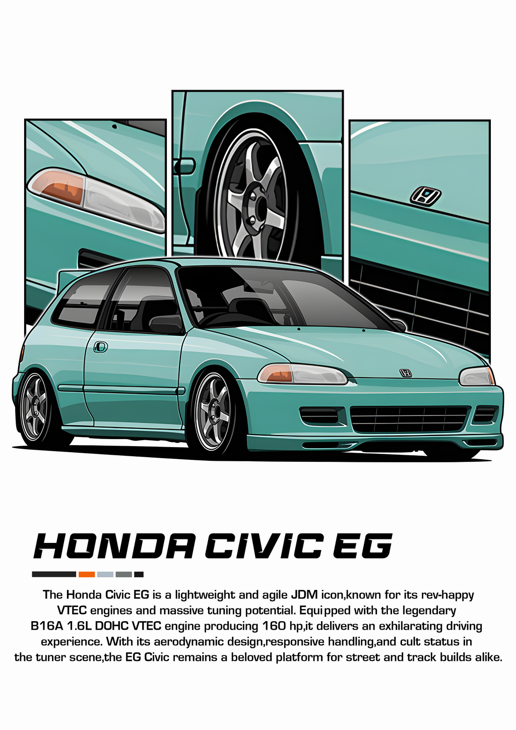 Car Poster Printed | Premium Waterproof & Tear Resistant Full Colour Posters