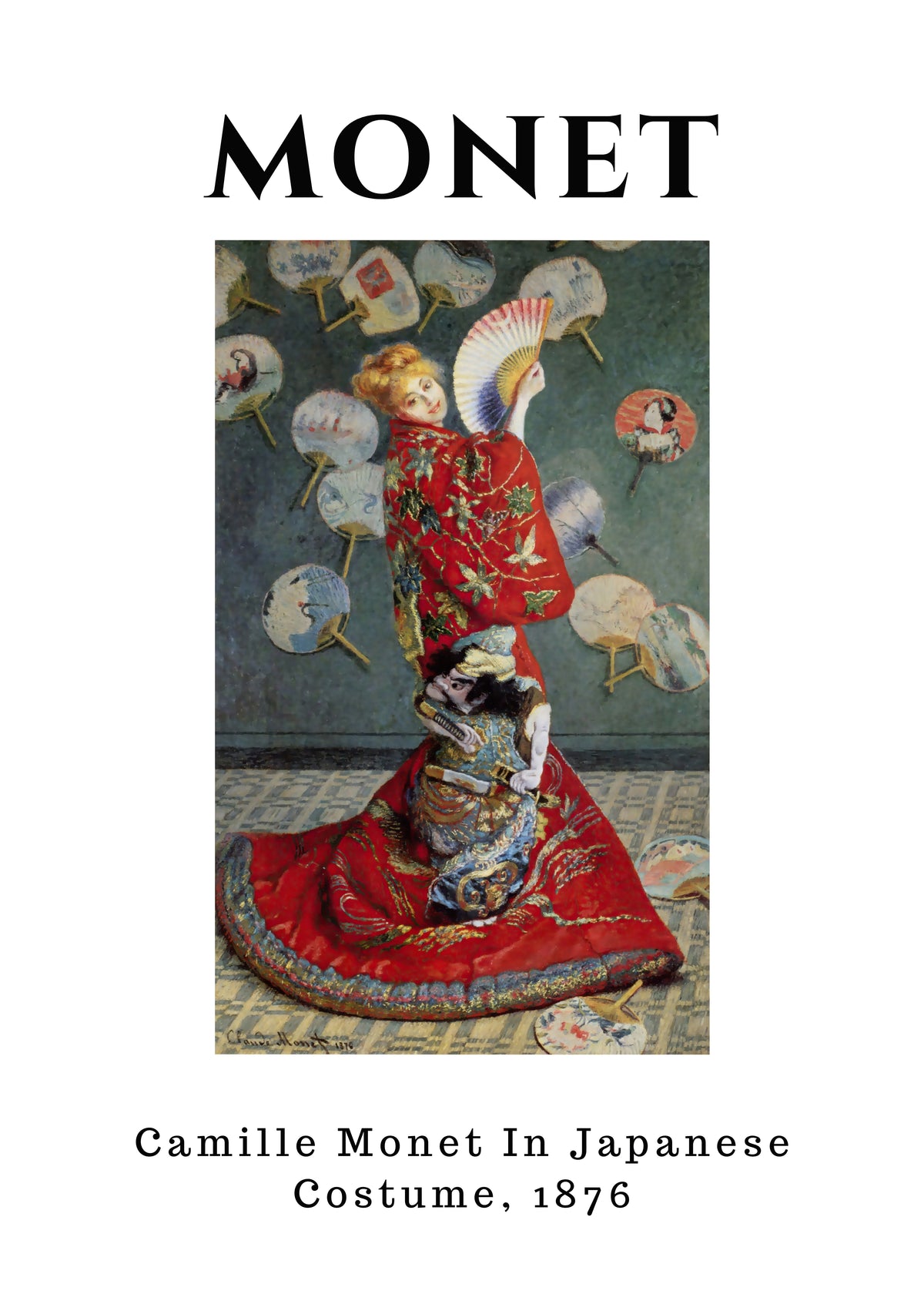 MON08 Monet Poster Printed | Premium Waterproof & Tear Resistant Full Colour Posters