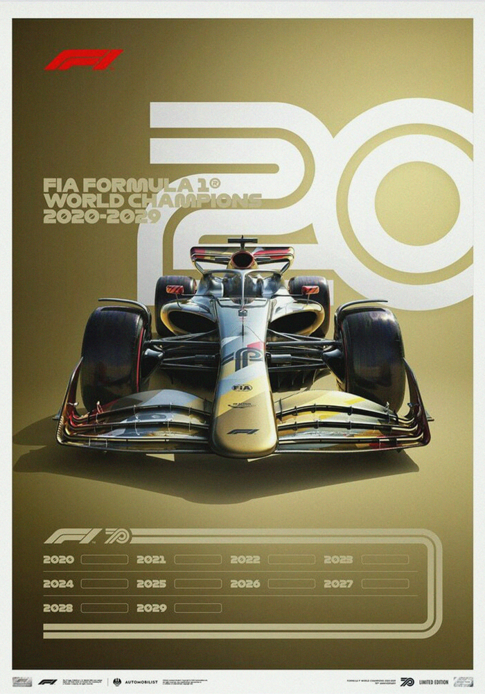 F1 Cars Poster Printed | Premium Waterproof & Tear Resistant Full Colour Posters