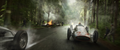 PC08 Mercedes Benz Silver Arrow (1930s) Panoramic Premium Waterproof & Tear Resistant Poster