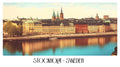 PP90 Stockholm Swden Panoramic Premium Waterproof & Tear Resistant Poster