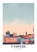 DAV90 Tampere Finland Printed | Premium Waterproof & Tear Resistant Full Colour Posters