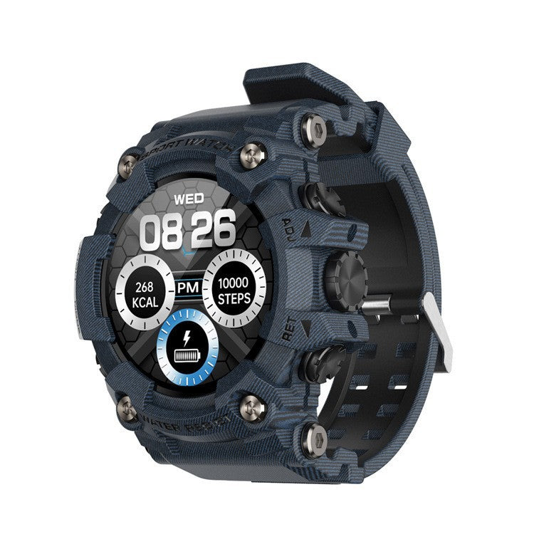 T6 Three proof Outdoor Sports Smart Watch 1.28-inch IP68 Waterproof Multiple Modes