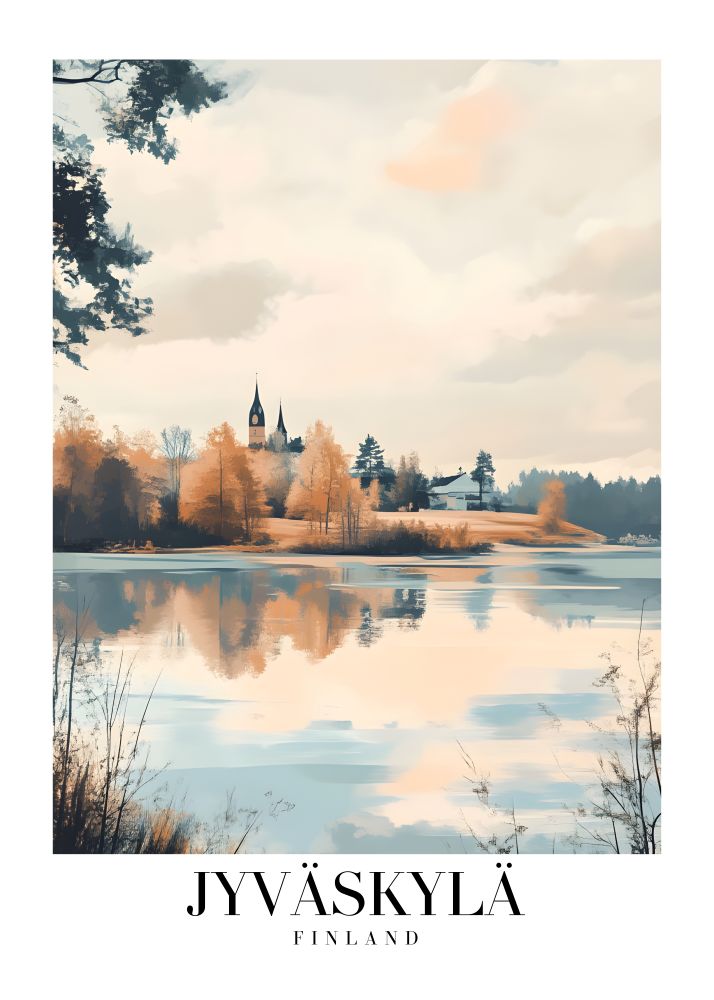 DAV93 Jyvaskyla Finland Printed | Premium Waterproof & Tear Resistant Full Colour Posters