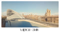 PP95 Valencia Spain Panoramic Premium Waterproof & Tear Resistant Poster