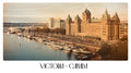 PP96 Victoria Canada Panoramic Premium Waterproof & Tear Resistant Poster