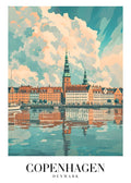DAV96 Copenhagen Denmark Printed | Premium Waterproof & Tear Resistant Full Colour Posters
