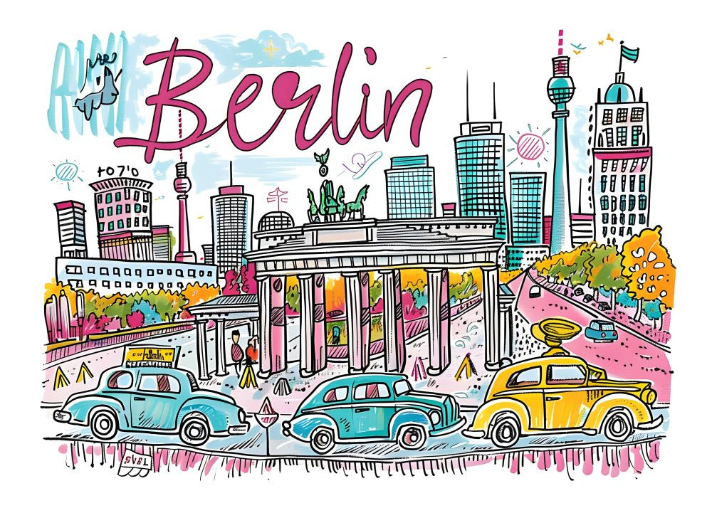 TT06 Trendy Travel Poster Printed | Premium Waterproof & Tear Resistant Full Colour Posters