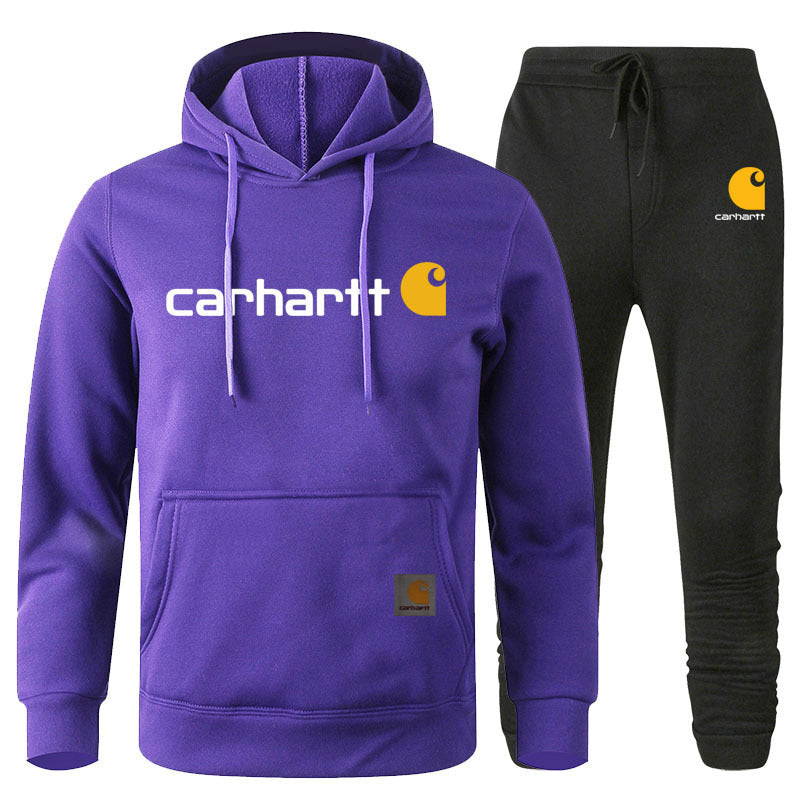 Street Hip Hop Casual Plus Size Unisex Hoodie Sweatshirt Set