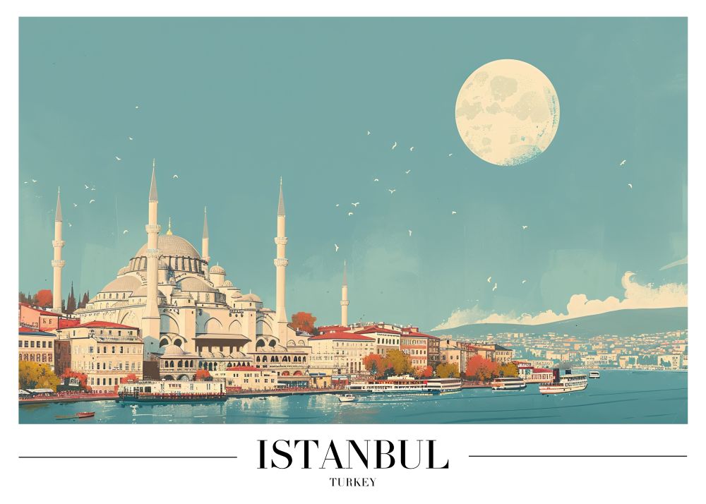 Travel Poster Printed | Premium Waterproof & Tear Resistant Full Colour Posters