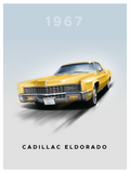 SEC09 Cadillac Eldorado 1967 Special Edition Car Poster Printed | Premium Waterproof & Tear Resistant Full Colour Posters