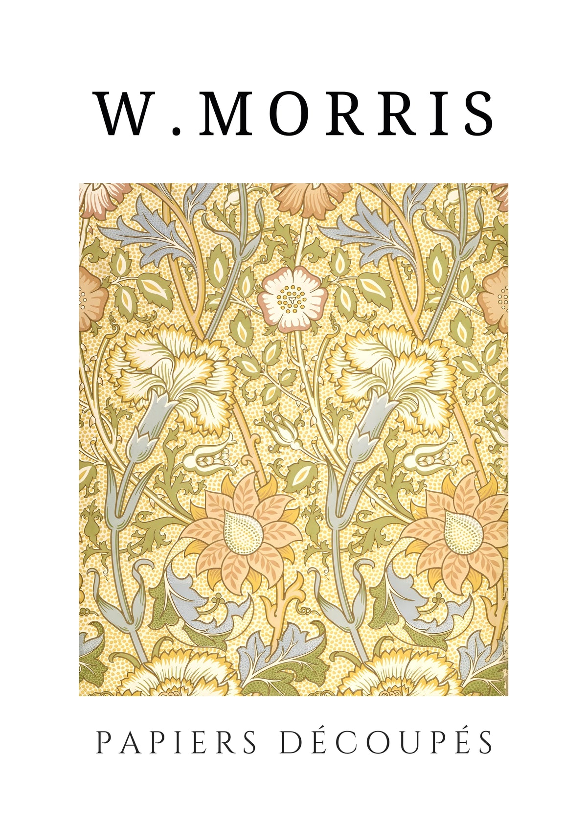 WMO09 W Morris Poster Printed | Premium Waterproof & Tear Resistant Full Colour Posters