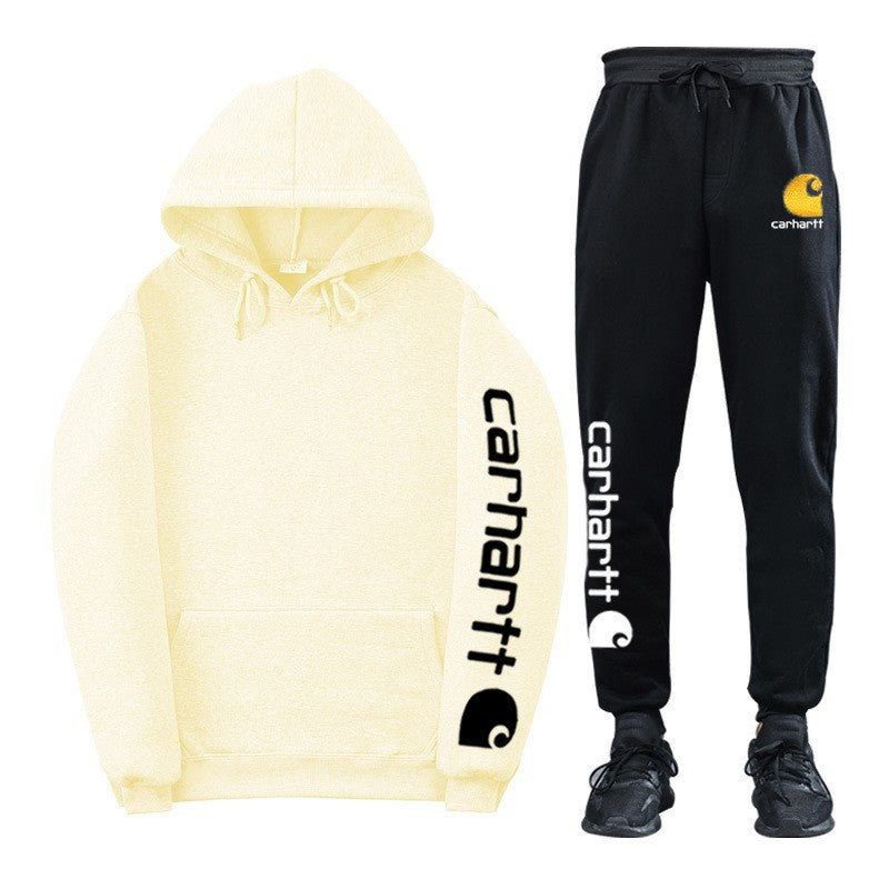 Street Hip Hop Style Unisex Casual Hoodie Sweatshirt Set