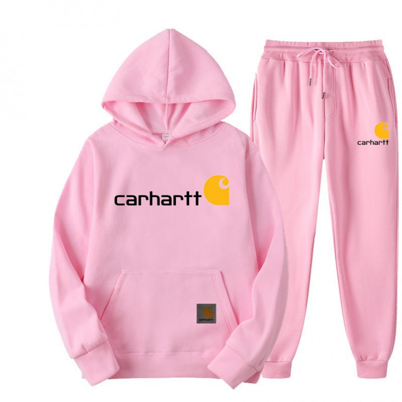 Street Hip Hop Casual Plus Size Unisex Hoodie Sweatshirt Set