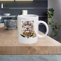ANIMAL17 Leopard  11oz Ceramic Printed Mug