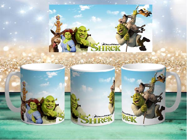 ANIMATION03 Shrek 11oz Ceramic Printed Mug