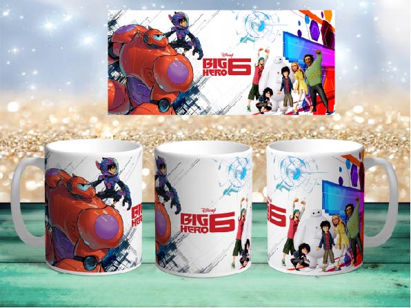 ANIMATION04 Big Hero 6 11oz Ceramic Printed Mug