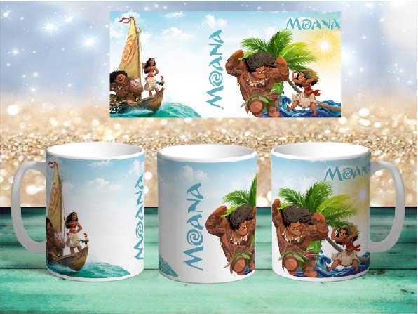 ANIMATION09 Moana 11oz Ceramic Printed Mug