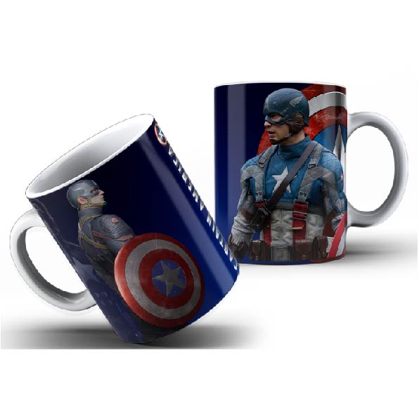 AVENG10 Captain America Superhero 11oz Ceramic Printed Mug