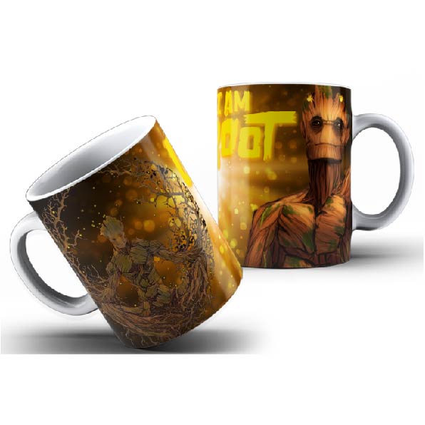 AVENG20 I Am Groot Superhero 11oz Ceramic Printed Mug