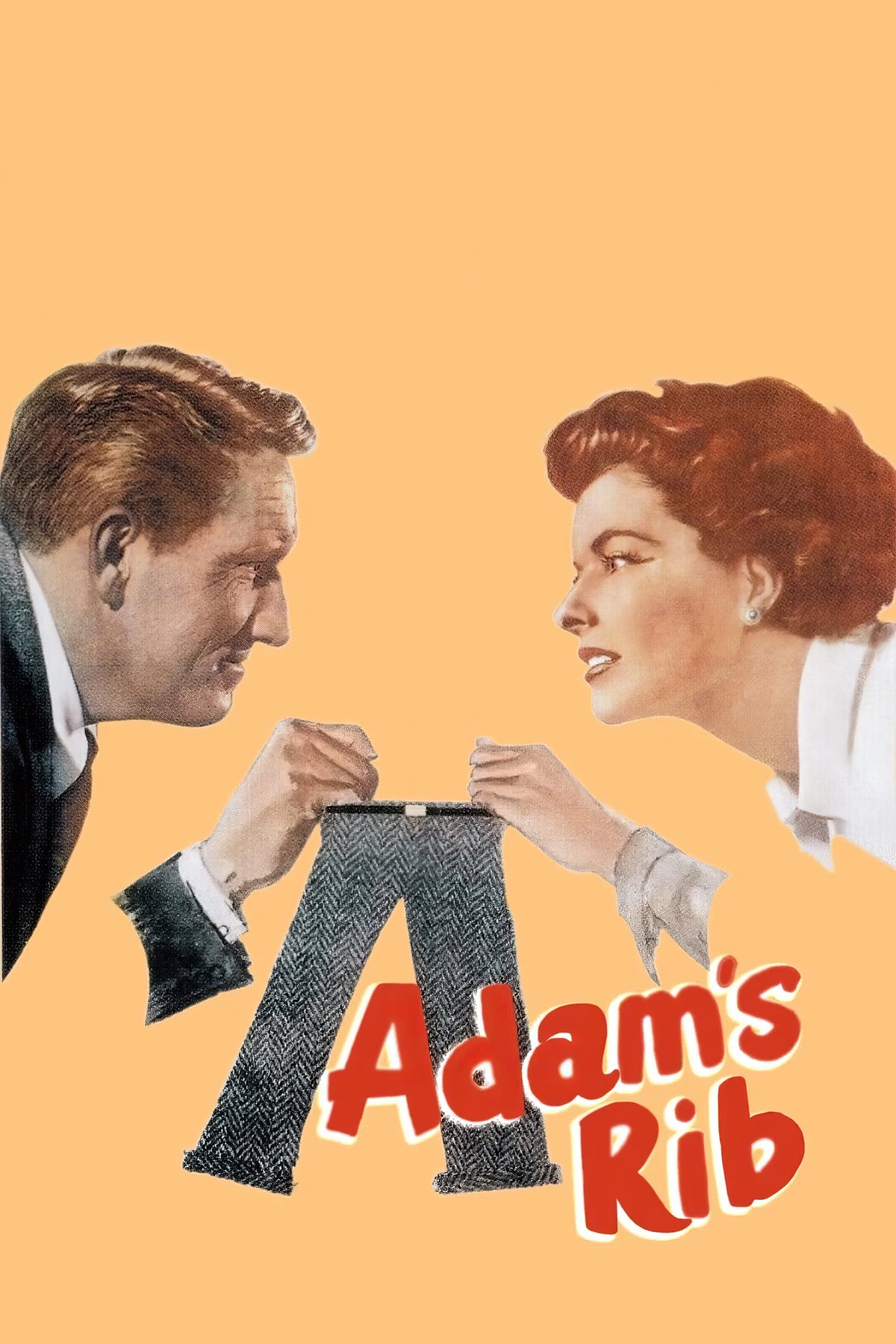 1940 Adam_s Rib (1949) Film/Movie Premium Waterproof & Tear Resistant Posters