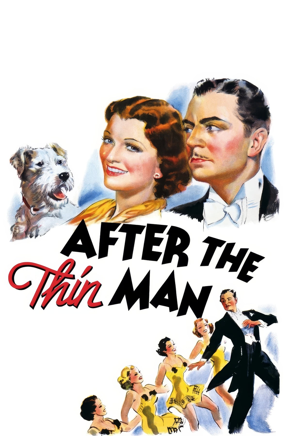 1930 After the Thin Man (1936) Film/Movie Premium Waterproof & Tear Resistant Posters
