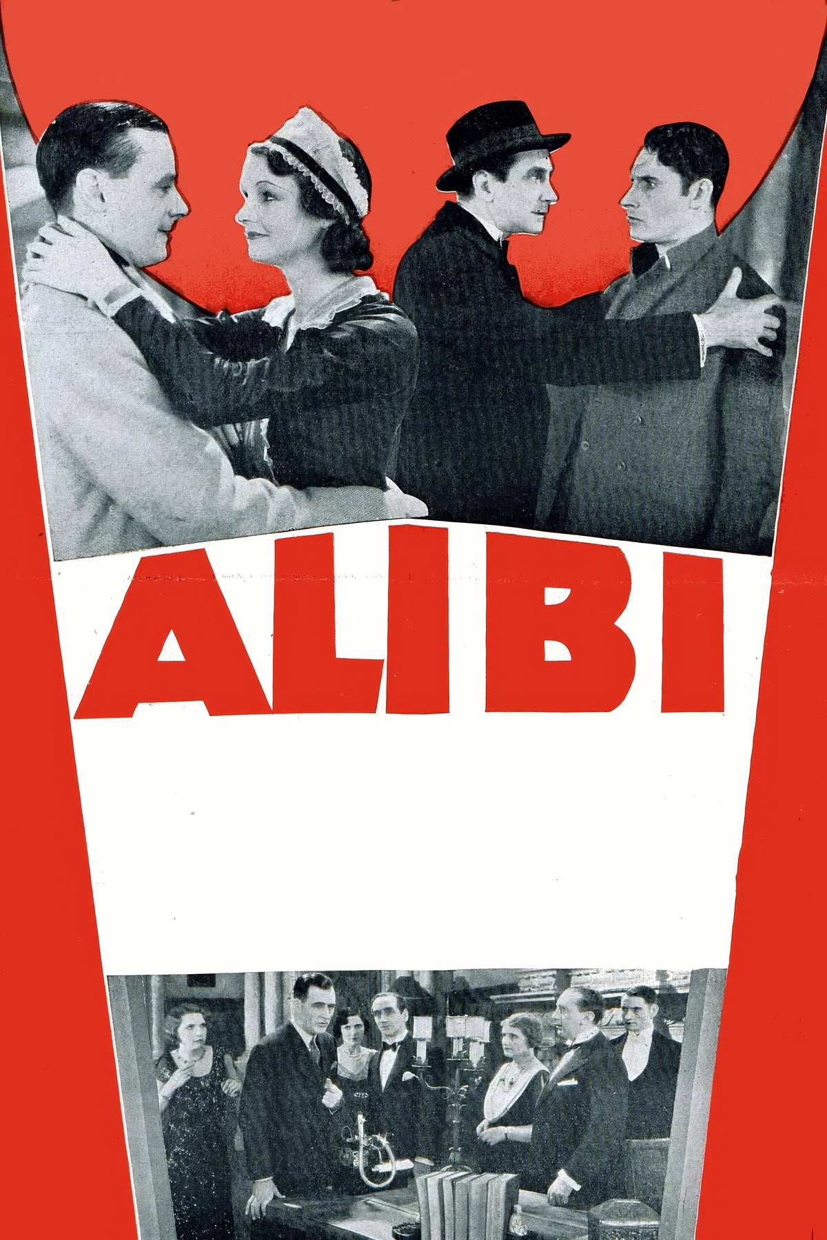 1930 Alibi (1931) Film/Movie Premium Waterproof & Tear Resistant Posters