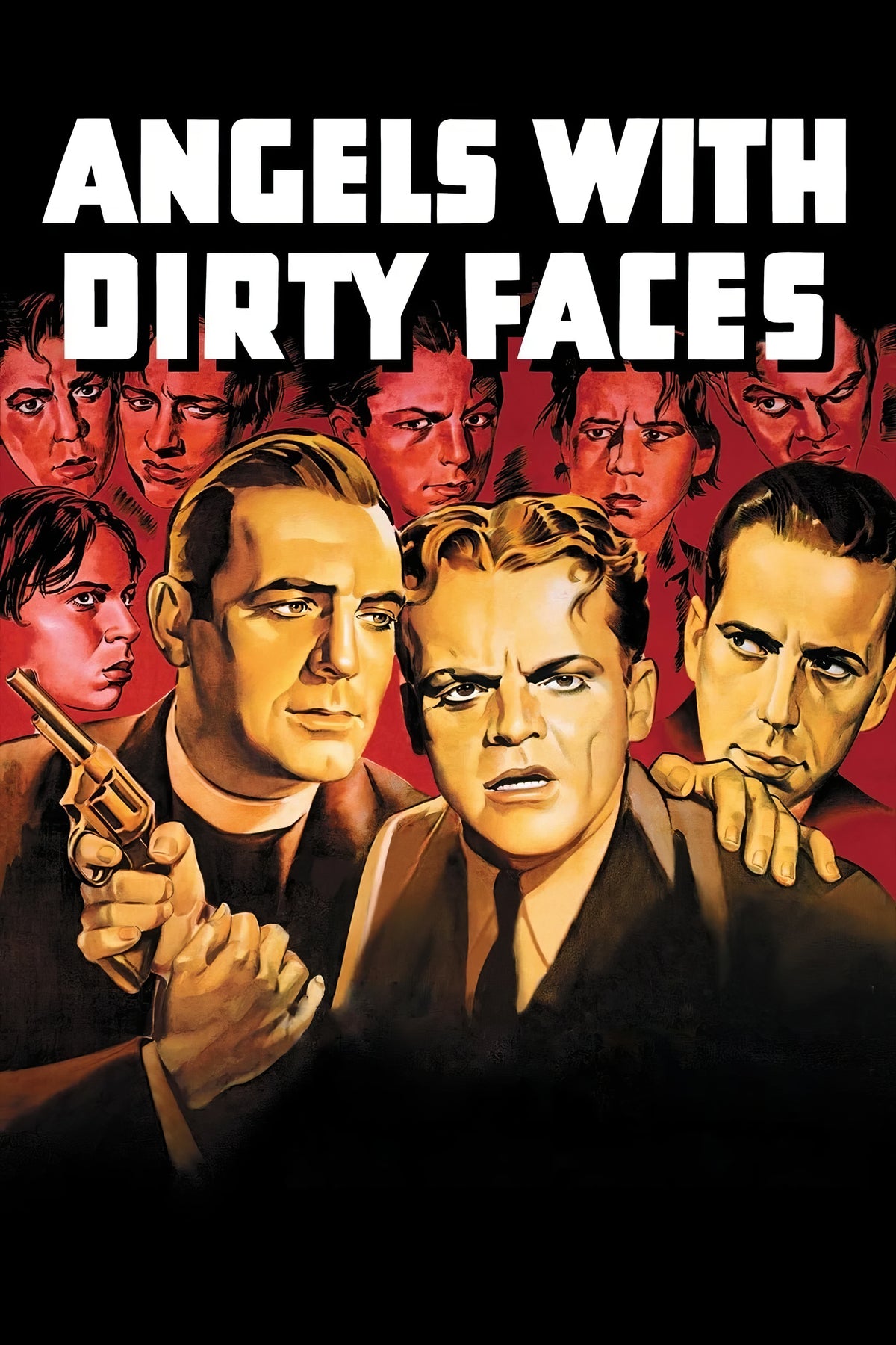 (1938) Angels with Dirty Faces Film/Movie Premium Waterproof & Tear Resistant Posters