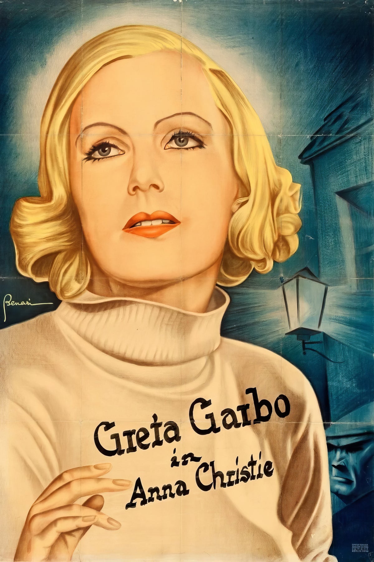 (1930) Anna Christie Film/Movie Premium Waterproof & Tear Resistant Posters