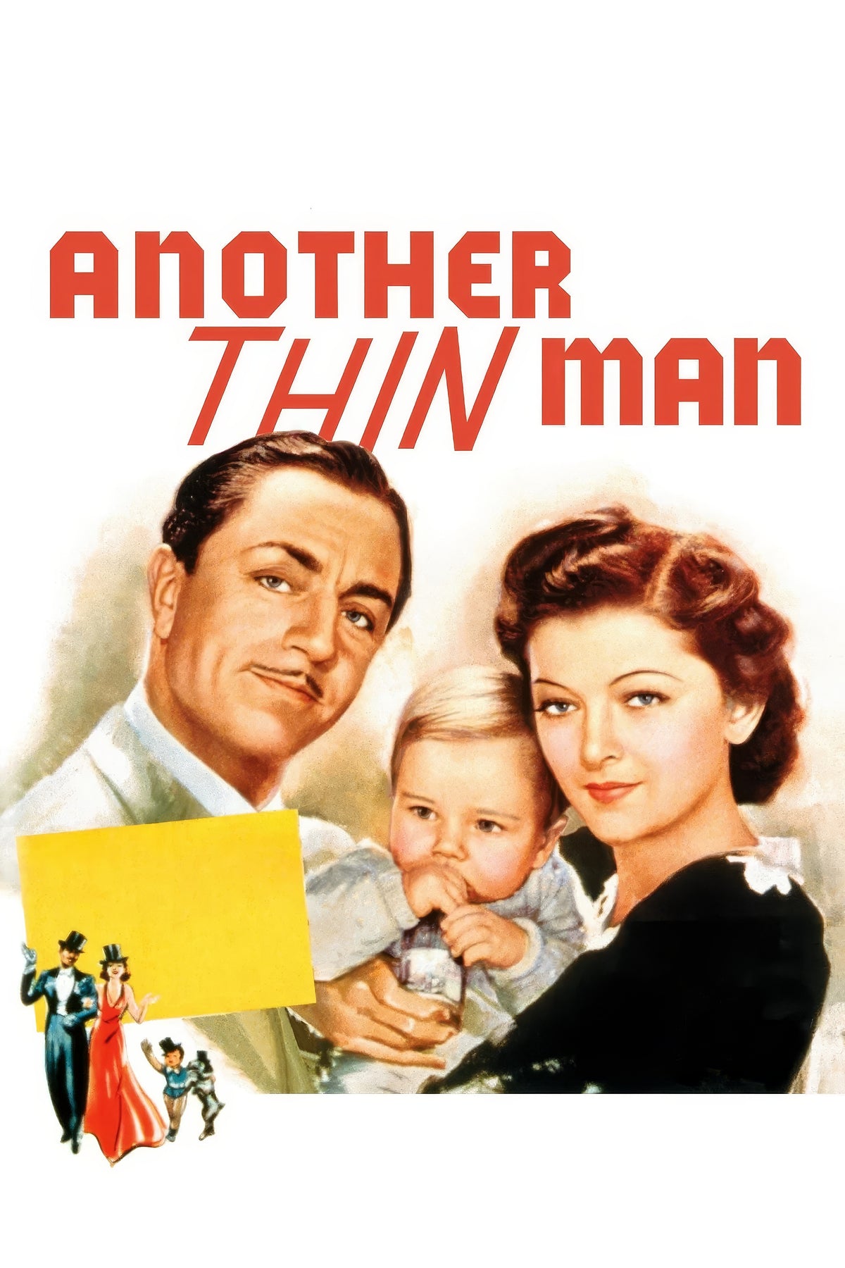 (1939) Another Thin Man Film/Movie Premium Waterproof & Tear Resistant Posters
