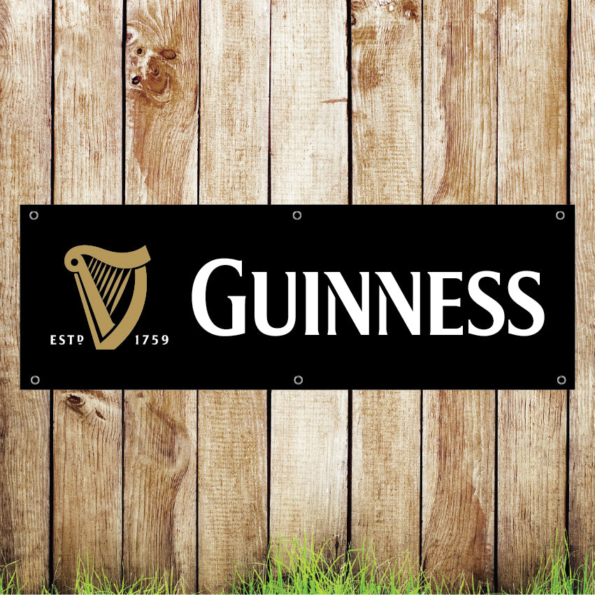 Ban001-19 Advertising PVC Banner Indoor/Outdoor Waterproof with Eyelets Various Designs 5 Sizes