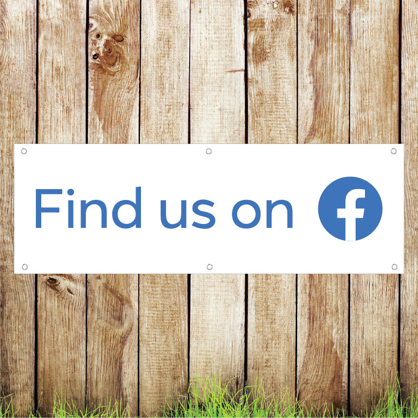 Ban001-19 Advertising PVC Banner Indoor/Outdoor Waterproof with Eyelets Various Designs 5 Sizes