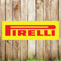 BAN093 Pirelli Car Garage Advertising PVC Banner Indoor/Outdoor Waterproof with Eyelets 5 Sizes Available