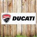 BAN100 Ducati Corse Garage Advertising PVC Banner Indoor/Outdoor Waterproof with Eyelets 5 Sizes Available