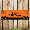 BAN111 Happy Halloween Advertising PVC Banner Indoor/Outdoor Waterproof with Eyelets 5 Sizes Available