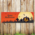BAN113 Happy Halloween Advertising PVC Banner Indoor/Outdoor Waterproof with Eyelets 5 Sizes Available