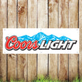 BAN121 Cool Light Advertising PVC Pub Banner Indoor/Outdoor Waterproof with Eyelets 5 Sizes Available