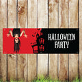 BAN124 Halloween Party Advertising PVC Pub Banner Indoor/Outdoor Waterproof with Eyelets 5 Sizes Available