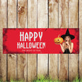 BAN125 Happy Halloween Advertising PVC Pub Banner Indoor/Outdoor Waterproof with Eyelets 5 Sizes Available