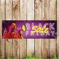 BAN127 Black Friday Sale Advertising PVC Pub Banner Indoor/Outdoor Waterproof with Eyelets 5 Sizes Available