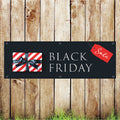 BAN131 Black Friday Sale Advertising PVC Pub Banner Indoor/Outdoor Waterproof with Eyelets 5 Sizes Available