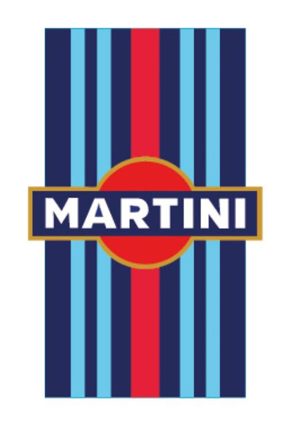 BMRBS04 Martini Racing Style Blue Bonnet Stripe For Porsche