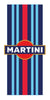 BMRBS05 Martini Racing Style Blue Bonnet Stripe For Porsche