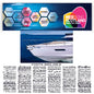 BN02 560mm boat watercraft names SIngle Colour