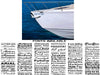 BN01 300mm boat watercraft names SIngle Colour