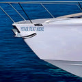 Boat Name Various Colour and Various Sizes Available