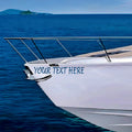 BN02 Boat Name Graphics Vinyl Printed Various Colour